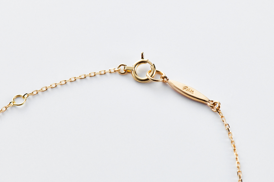 Vein necklace - ヴェイン ネックレス / K10YG or K18YG - イエローゴールド ネックレス ｜ Kiriha